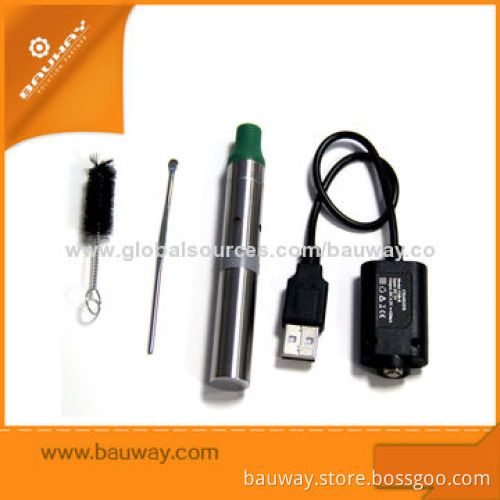 E cigarette, dry herb vaporizer pen with 350mAh ego battery